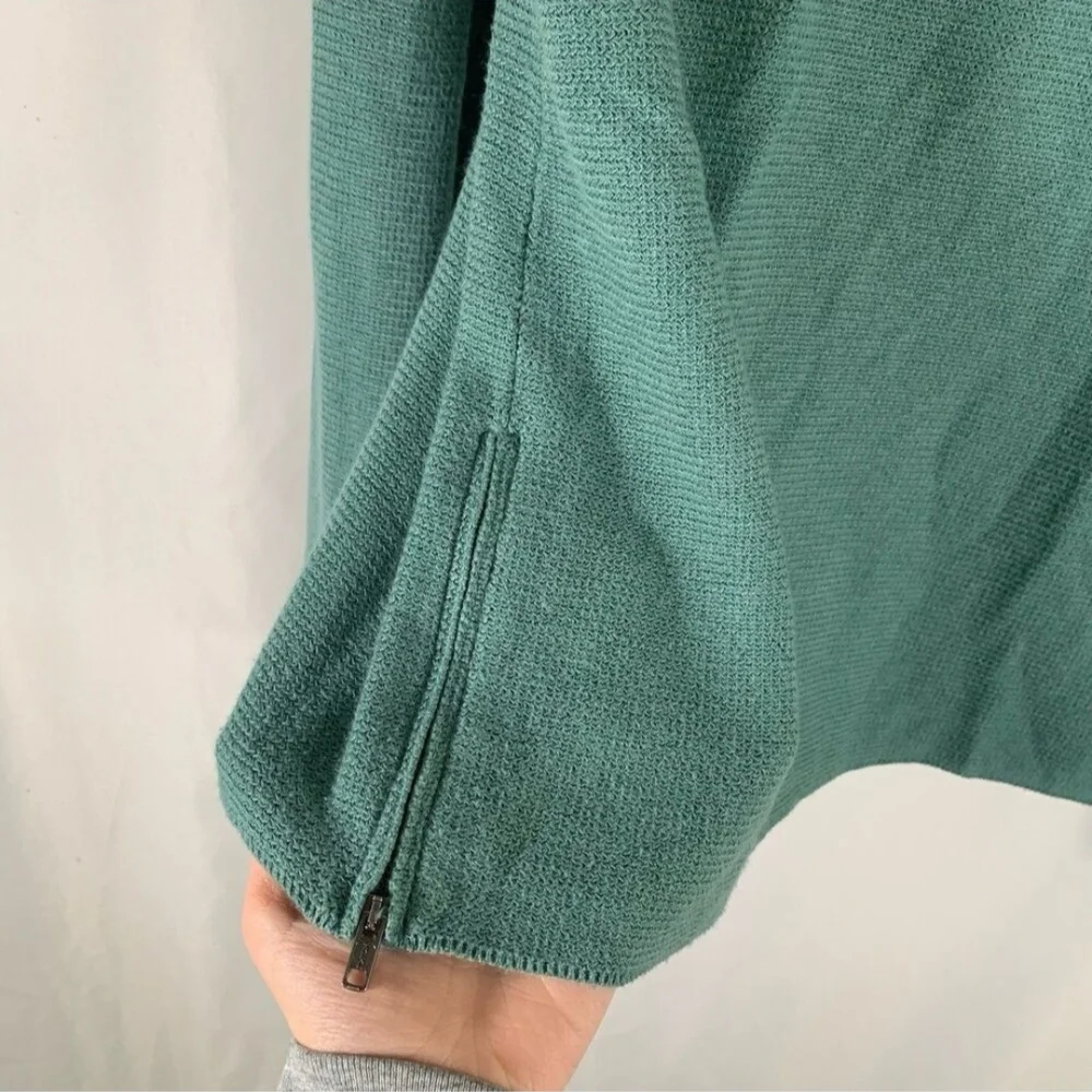 J. Jill Sea Green Round Neck Sweater Sz M EUC - Picture 7 of 9